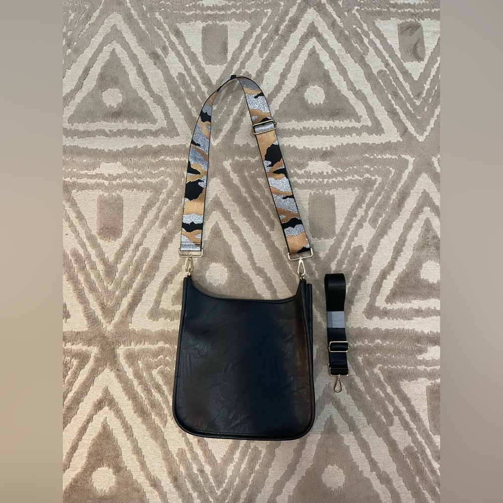Crossbody Black Funky Monkey Purse - Barely Used
